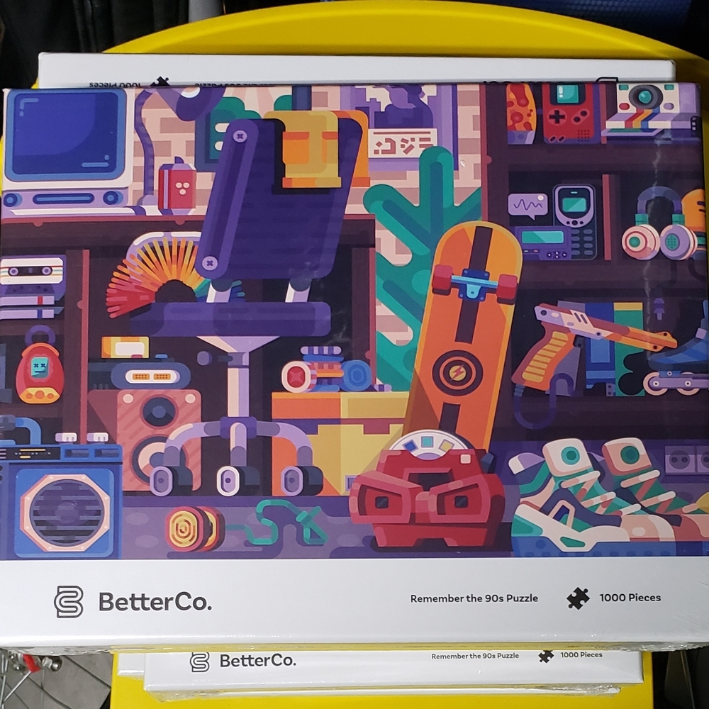 BetterCo. Remember the 90's Puzzle - 1000 pc